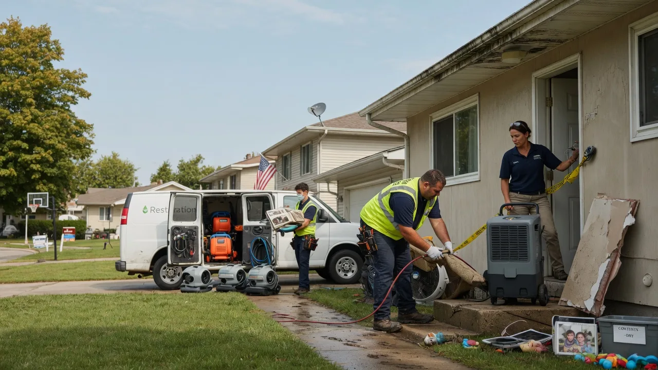 Water Damage Restoration in Wake, VA near me